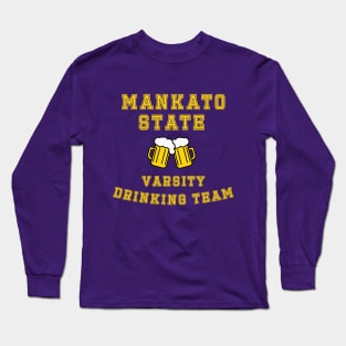 Mankato State Drinking Team Long Sleeve T-Shirt